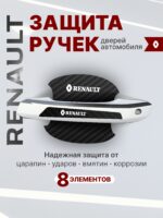 Накладки на ручки дверей + пленка под ручки дверей авто Renault (Рено)